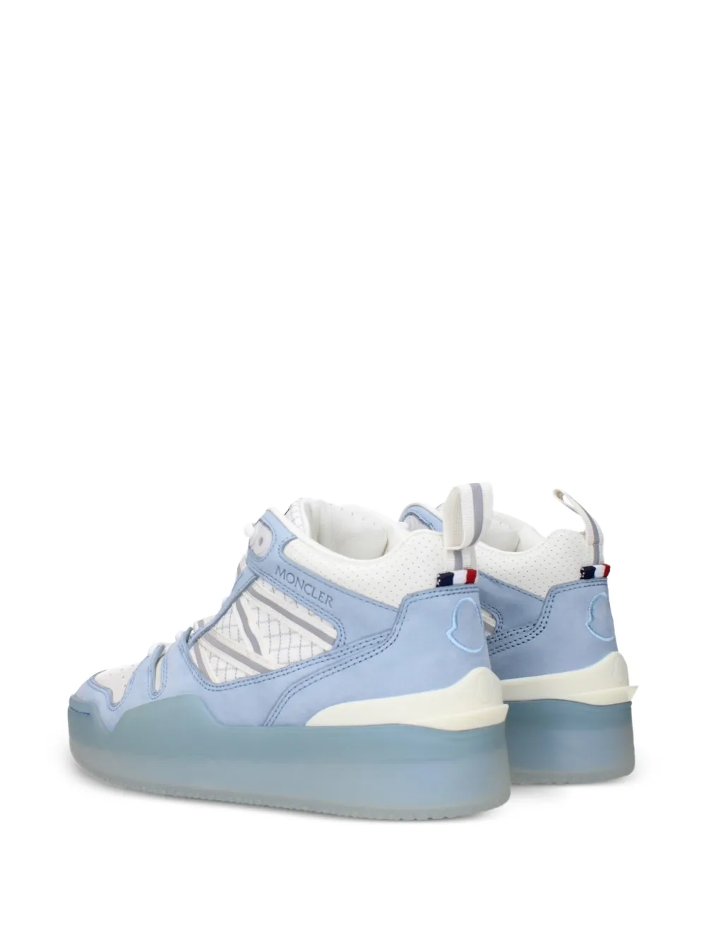 Moncler logo-detail sneakers Blauw