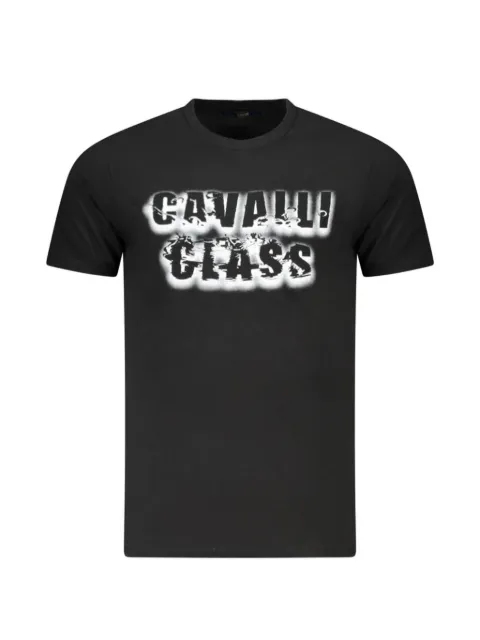 Cavalli Class graphic-print T-shirt