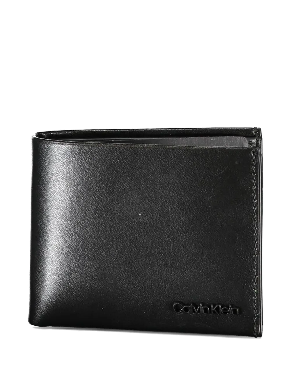 Calvin Klein bifold leather wallet - Nero