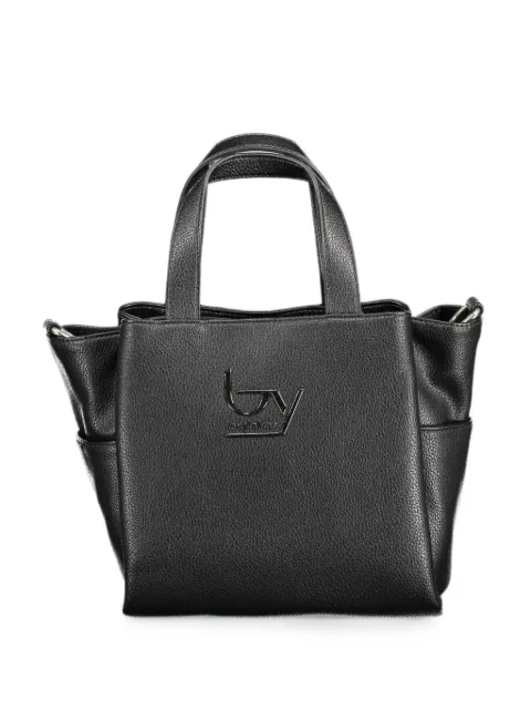 byblos logo-emblem chain-strap tote bag