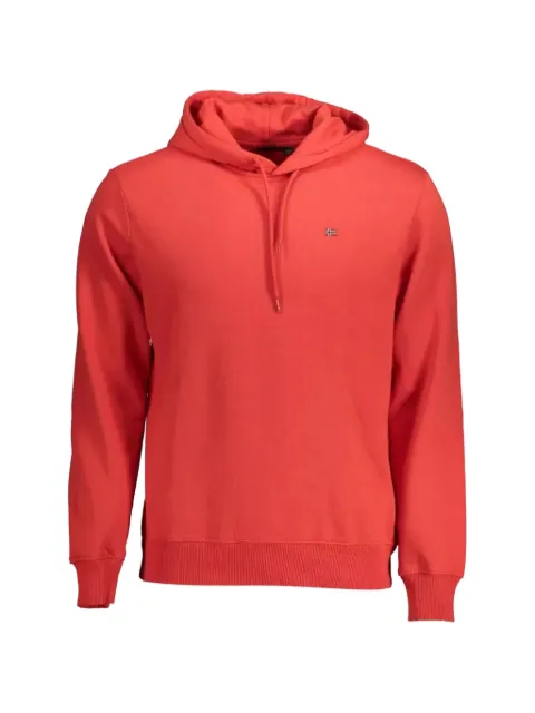 Napapijri Bering logo-patch hoodie