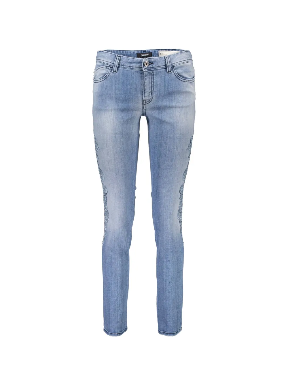 Just Cavalli embroidered jeans - Blu