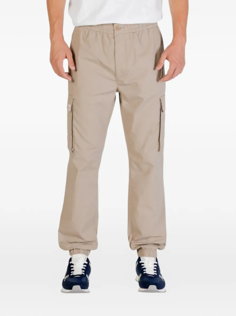 Calvin Klein Jeans elasticated-waistband cargo pants - Nude