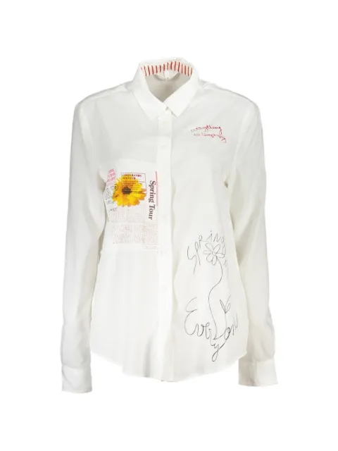 Desigual chemise à imprimé graphique