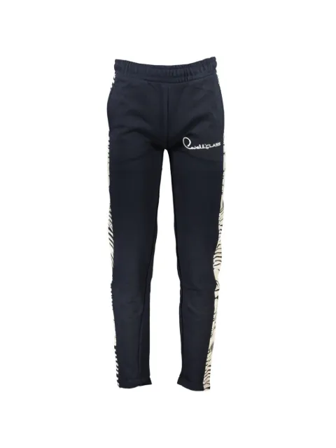 Cavalli Class zebra-print side-stripe track pants