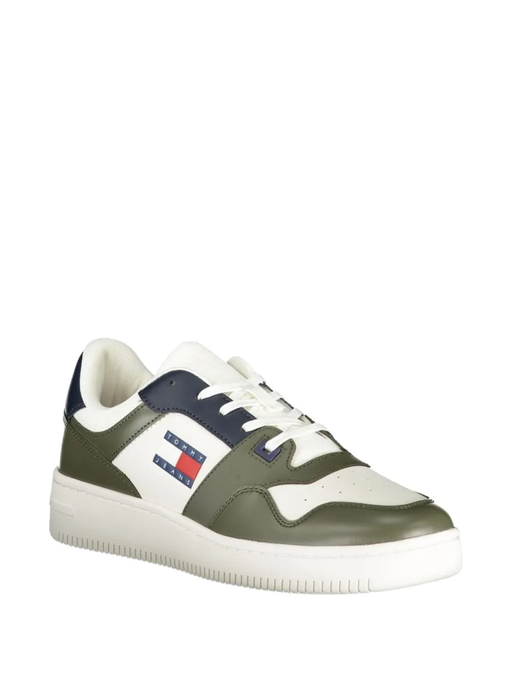 Tommy Hilfiger logo-detail sneakers Groen
