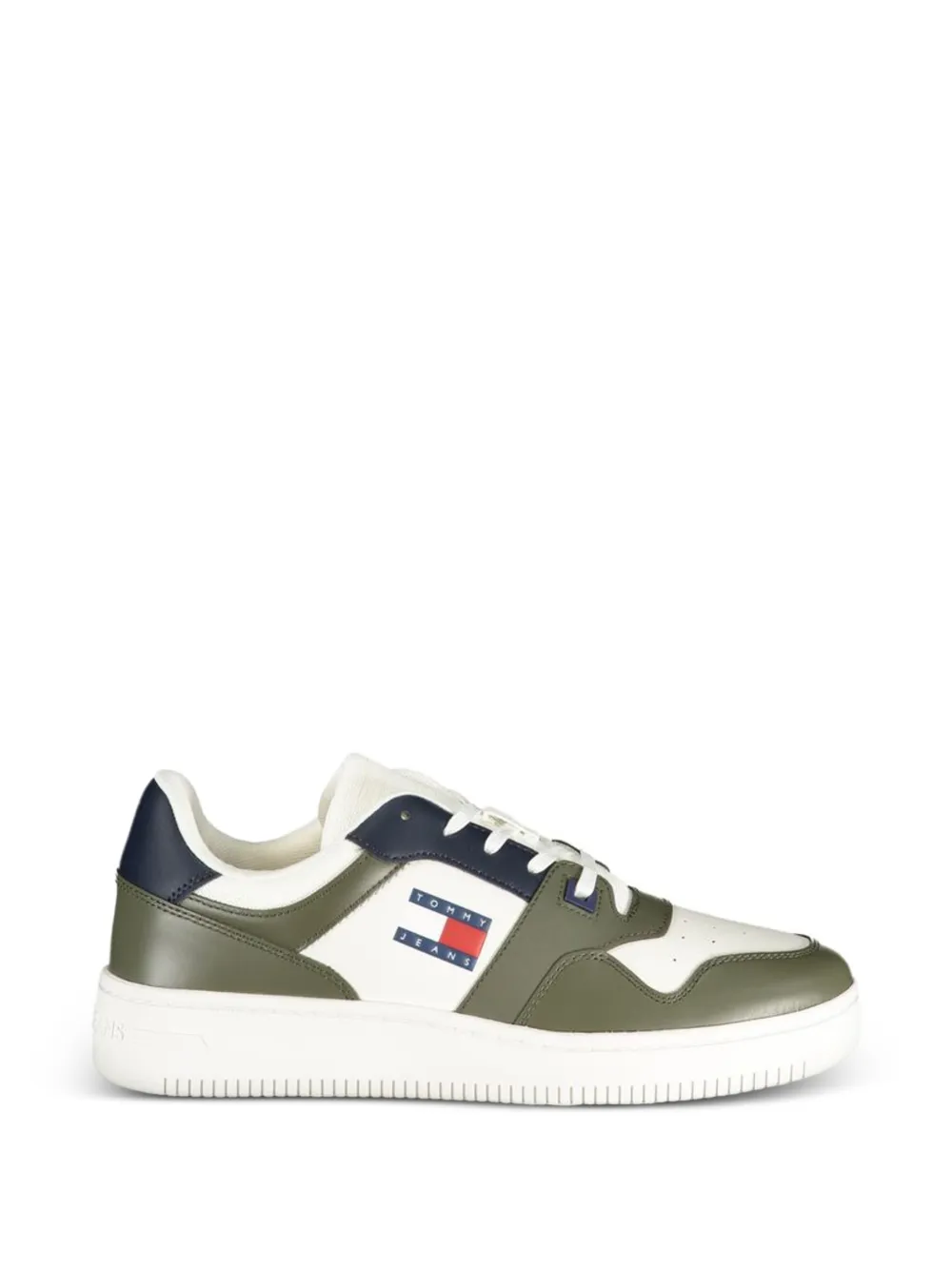 Tommy Hilfiger logo-detail sneakers Groen