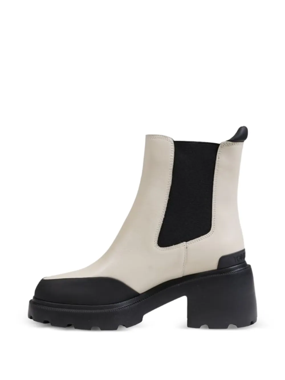 Tommy Jeans chunky-sole Chelsea boots Beige