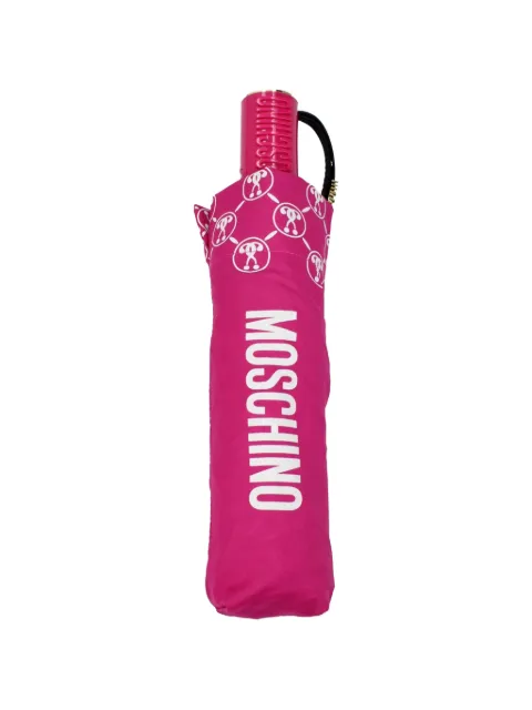 Moschino logo-print umbrella
