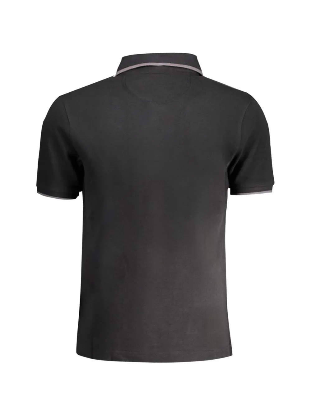 La Martina Poloshirt met geborduurd logo Zwart