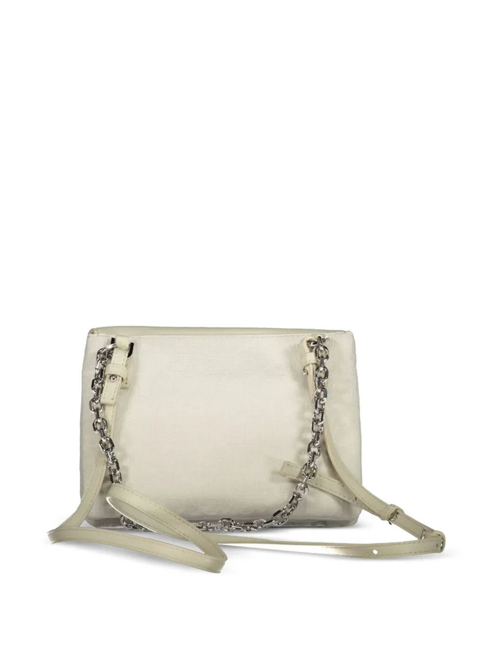 Calvin Klein Shopper met kettingband en logo-jacquard Beige