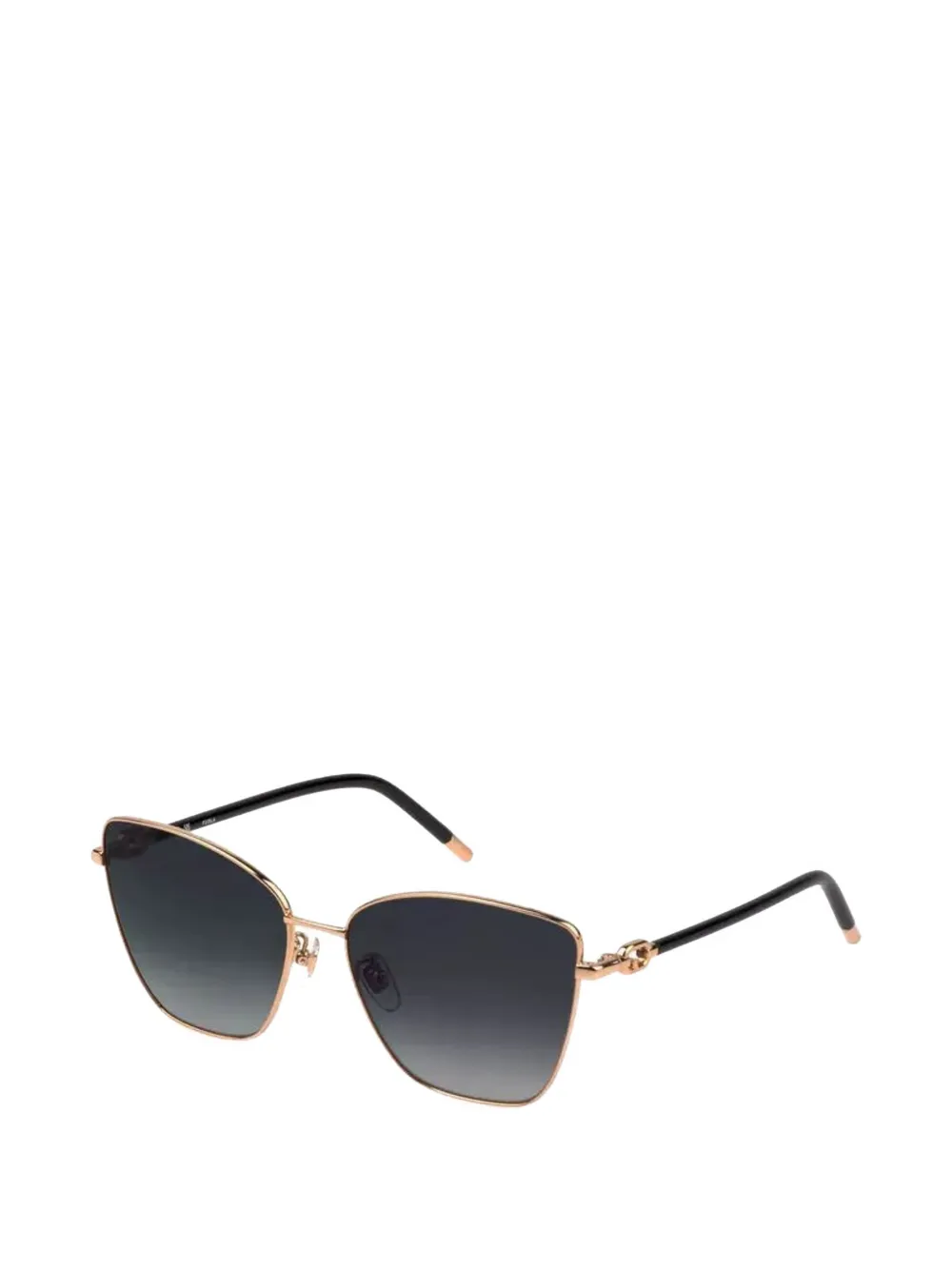Furla cat-eye frame sunglasses - Oro