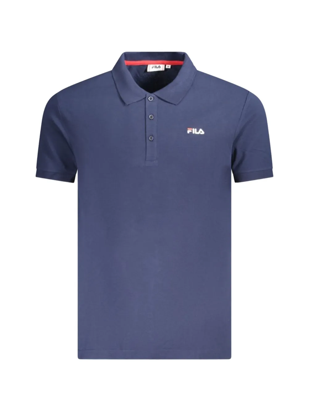 Fila logo-embroidered polo shirt - Blu