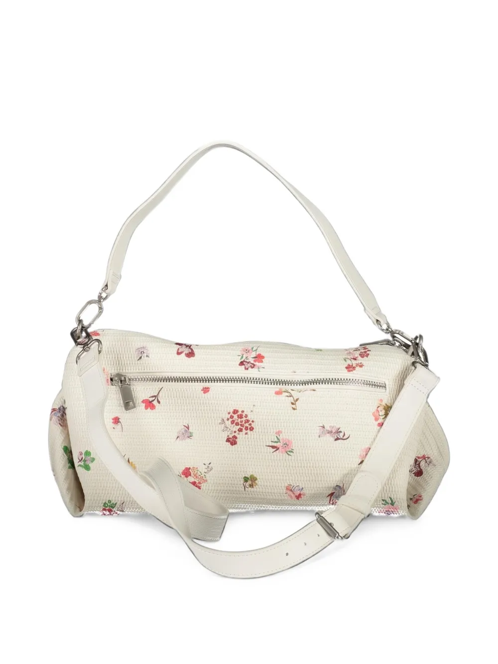 Desigual floral-print shoulder bag Wit