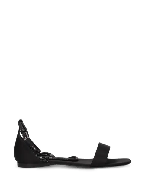 Max Mara sandalias con apliques de cristal