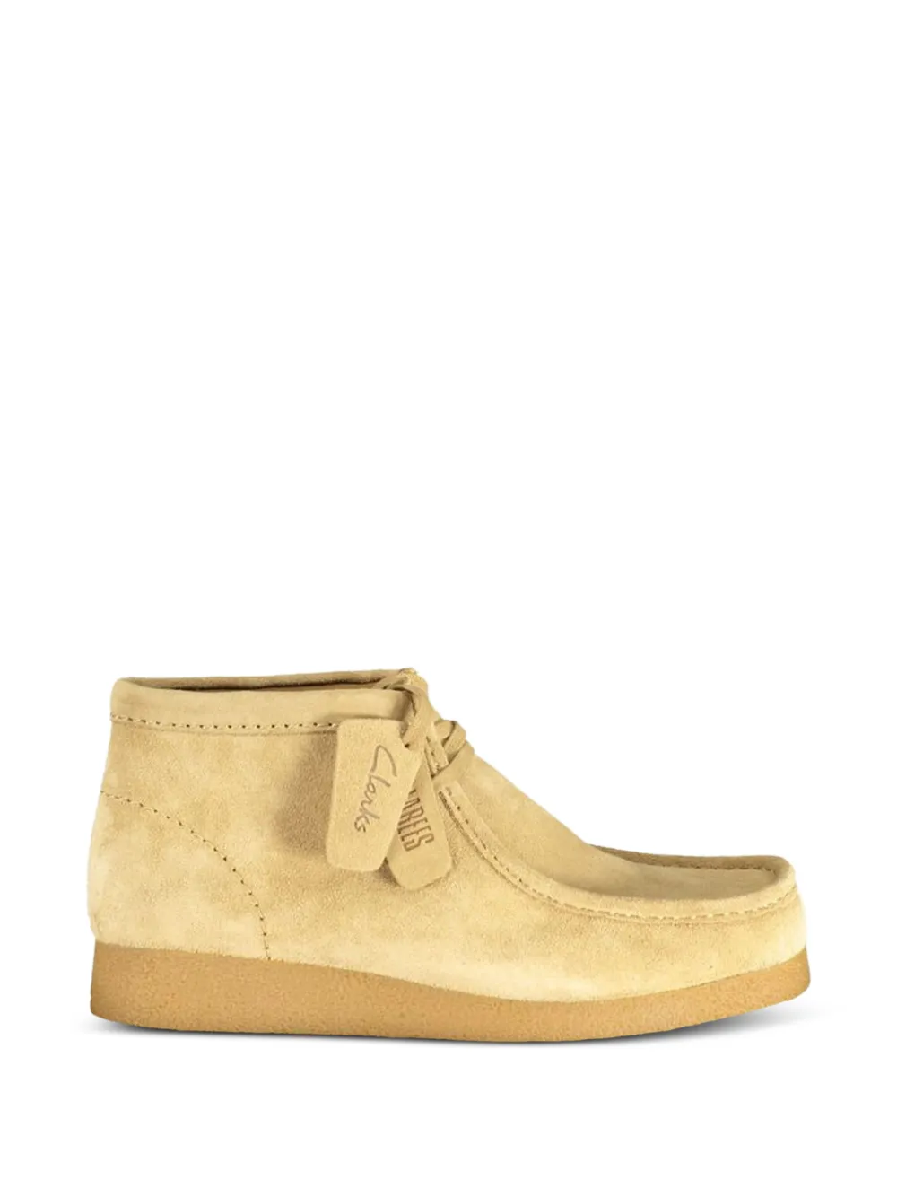 Clarks Wallabee suede boots - Neutrals
