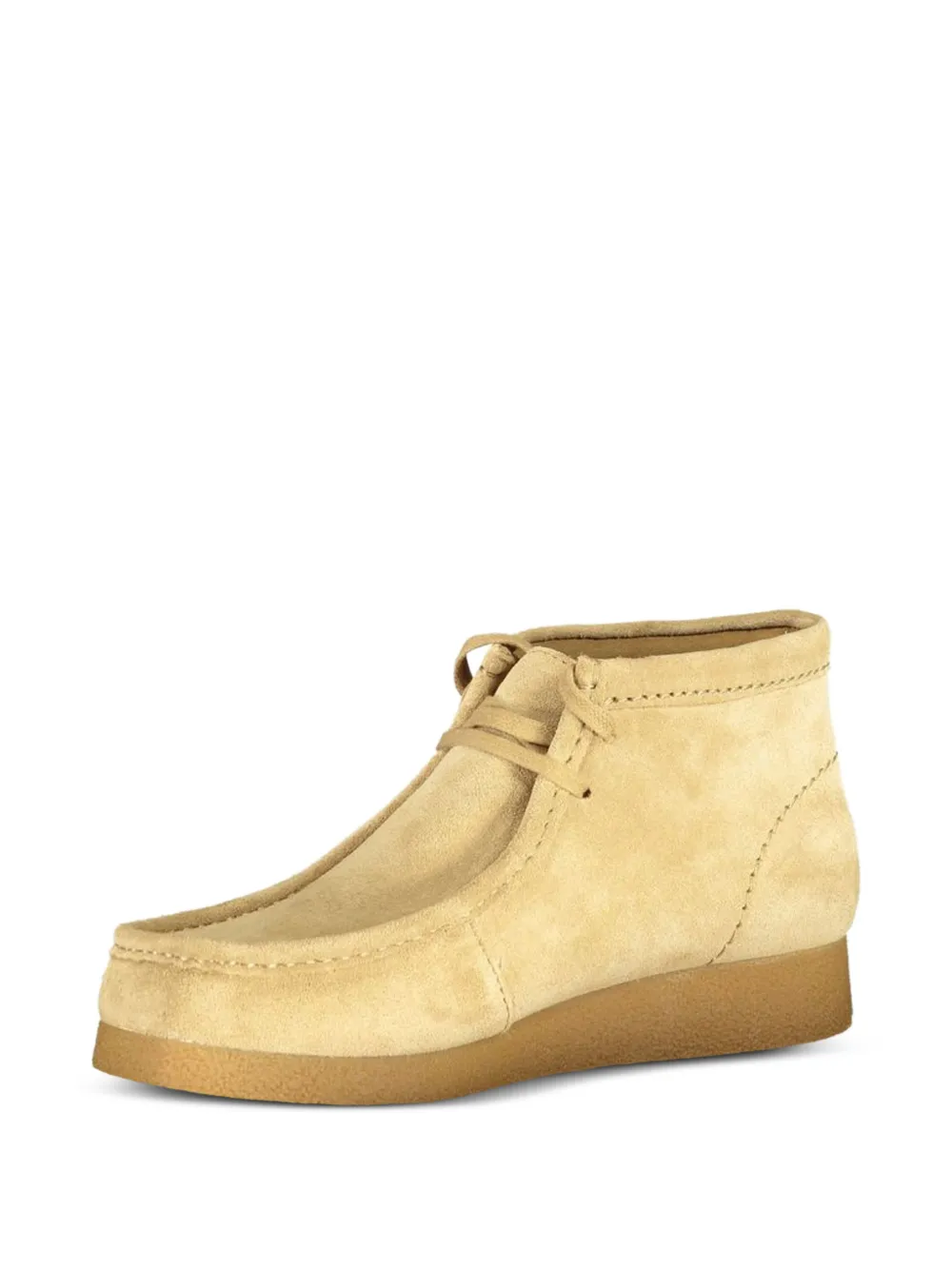 Clarks Wallabee suède laarzen Beige
