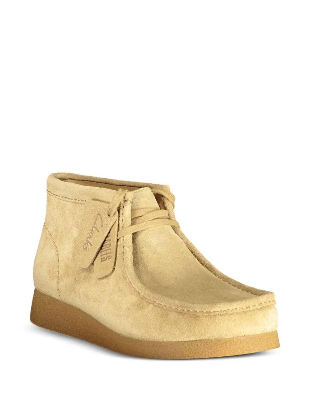 Clarks Wallabee suède laarzen Beige