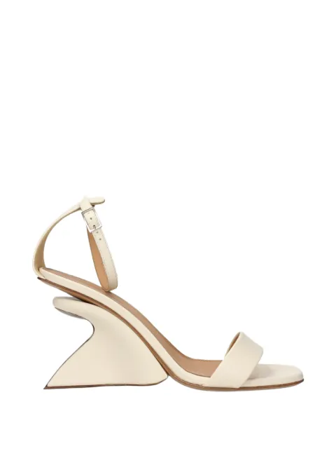 Off-White Jug sculpted-heel leather sandals