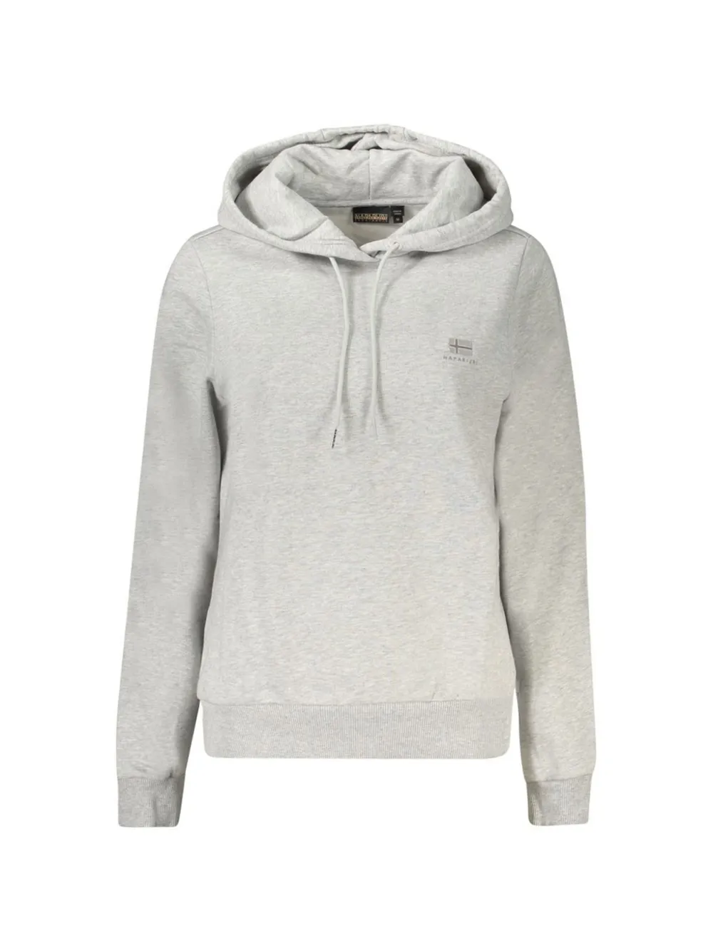 Napapijri logo-patch drawstring hoodie