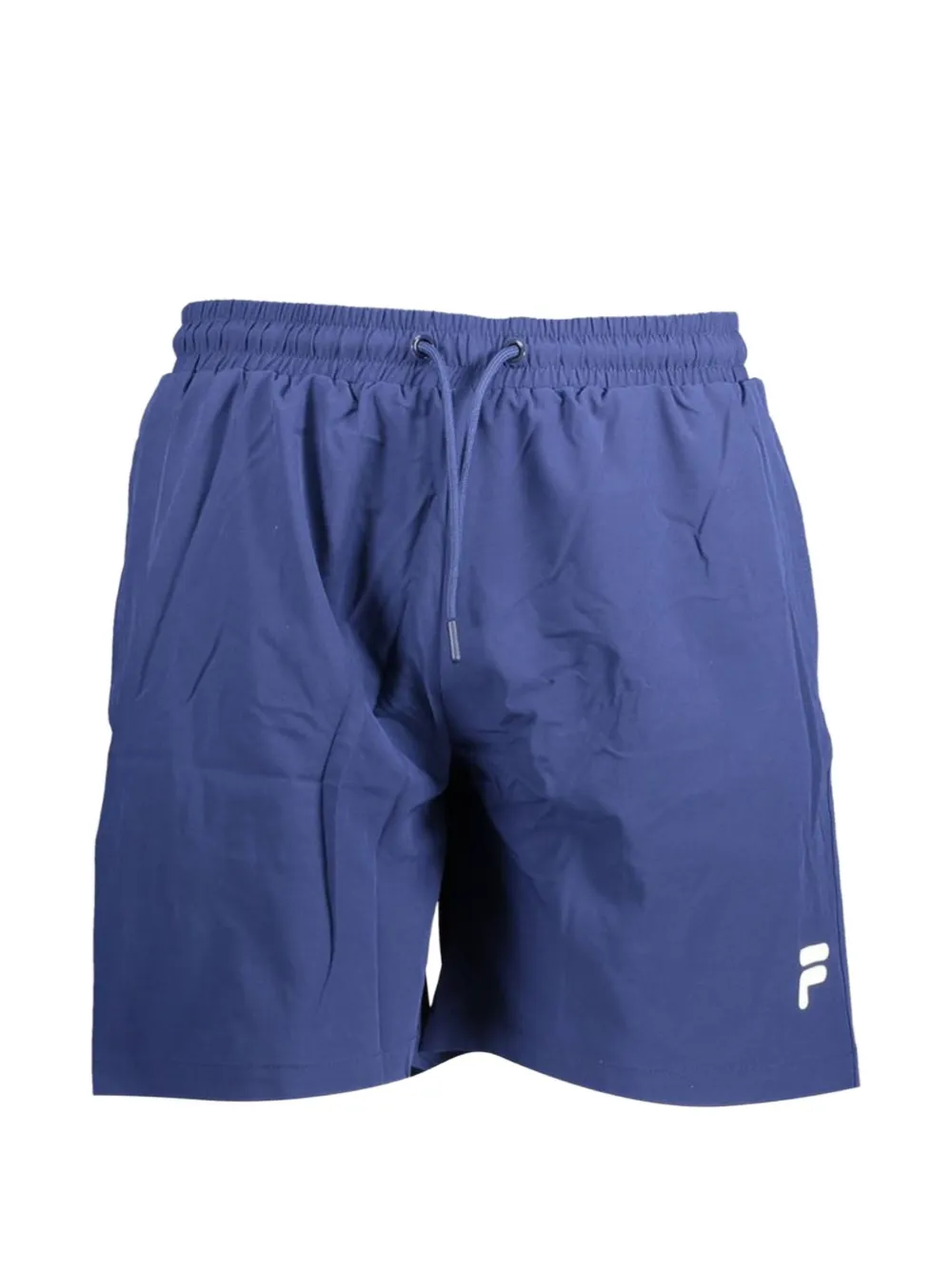 Fila logo-patch drawstring swim shorts | bleu