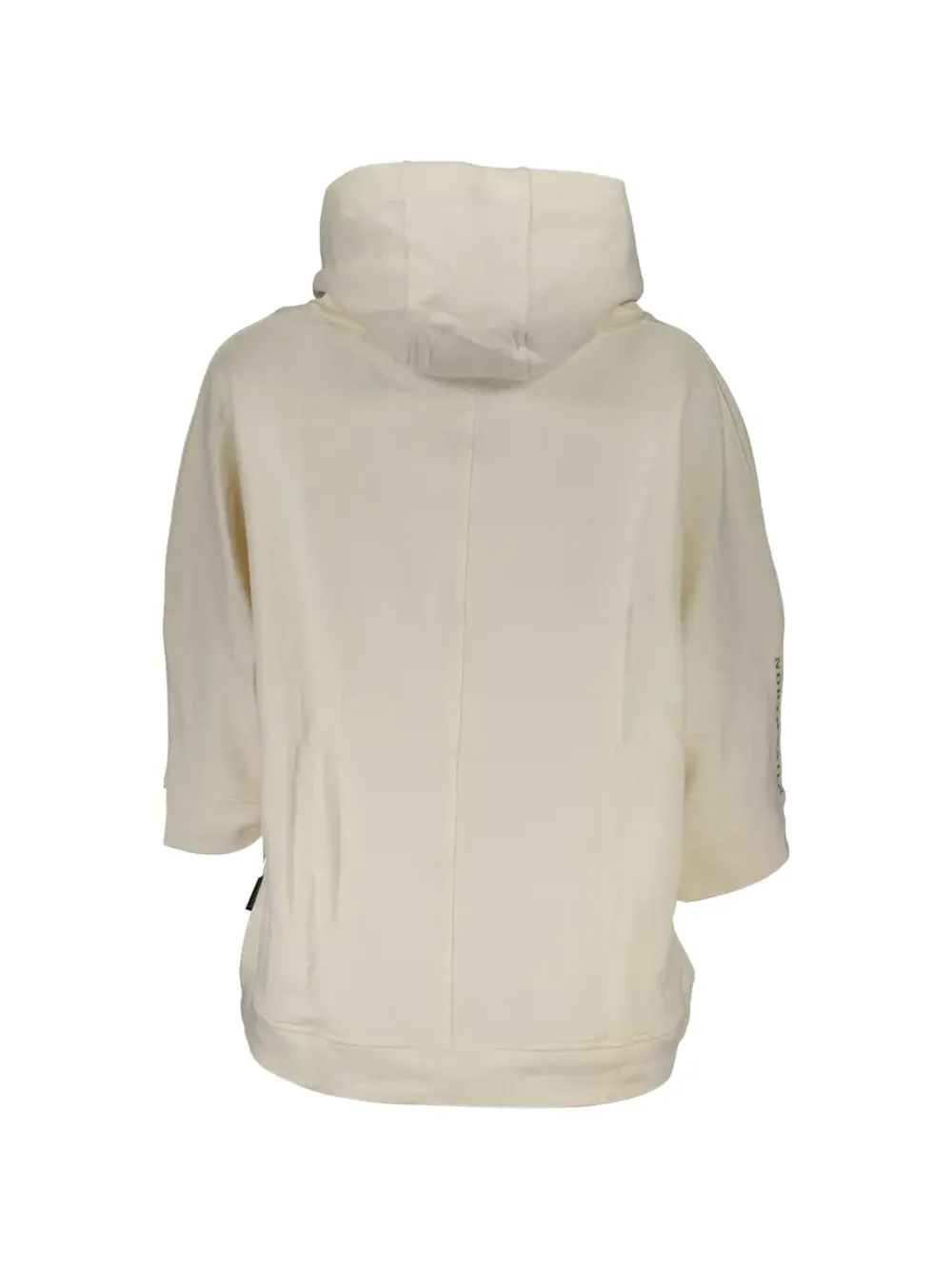North Sails Hoodie met korte mouwen en naaddetail Beige