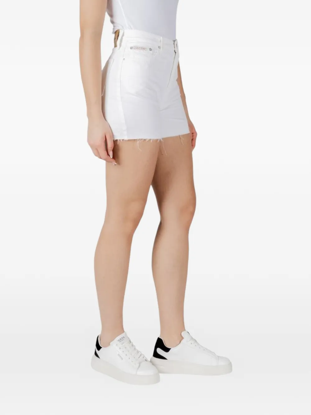 Calvin Klein Jeans Katoenen shorts Wit