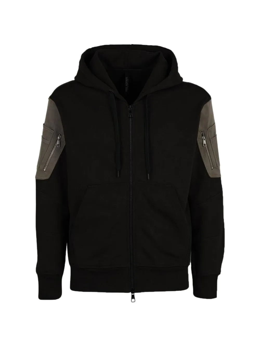 Neil Barrett zip-up hoodie - Nero
