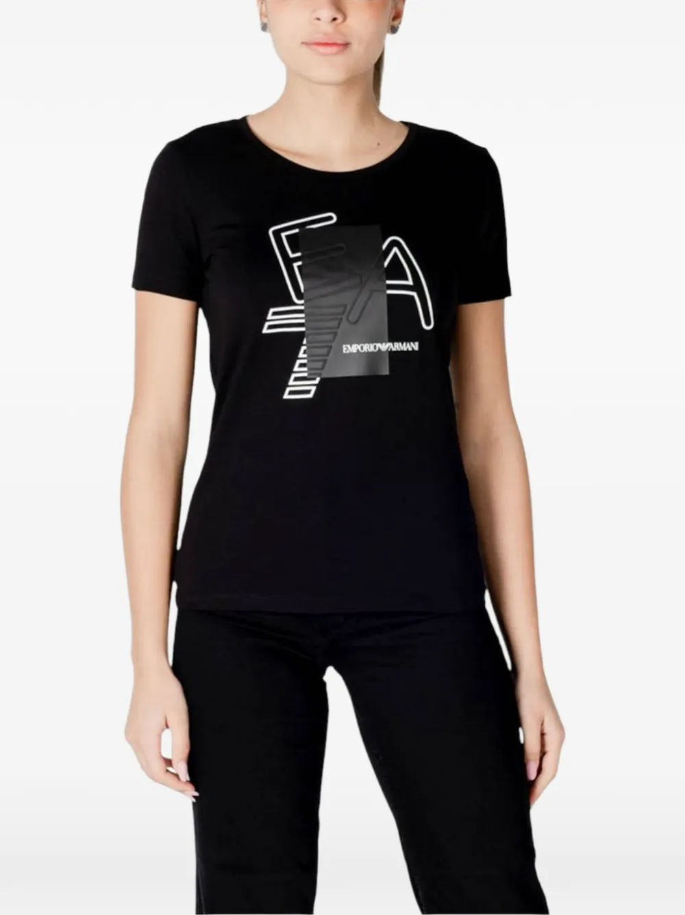 Ea7 Emporio Armani crew-neck T-Shirt - Nero