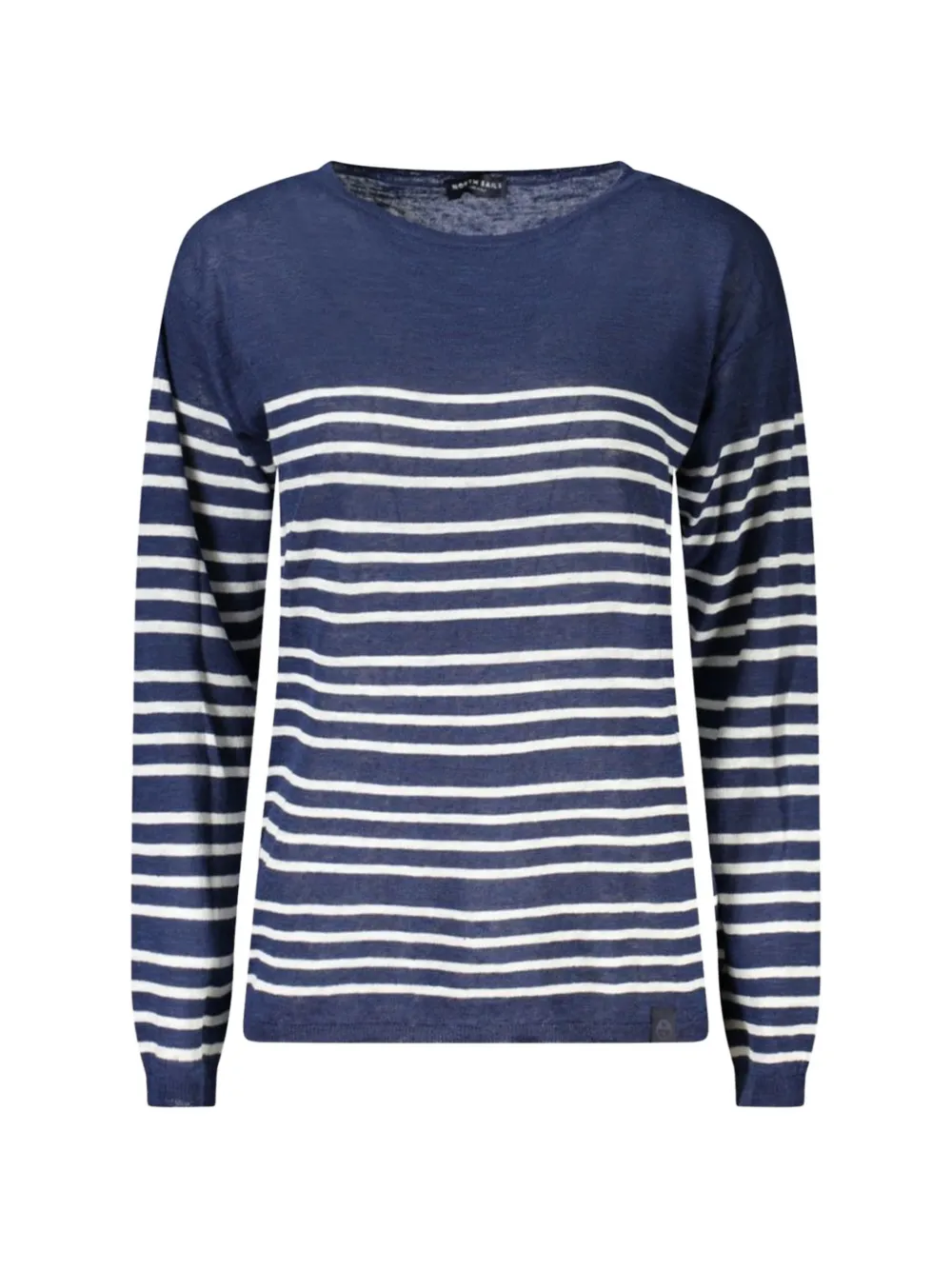 North Sails stripe-pattern sweater - Blu