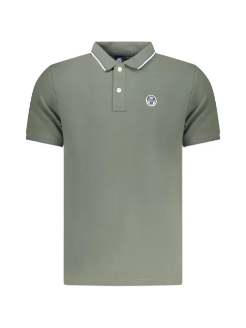 North Sails logo-patch polo shirt