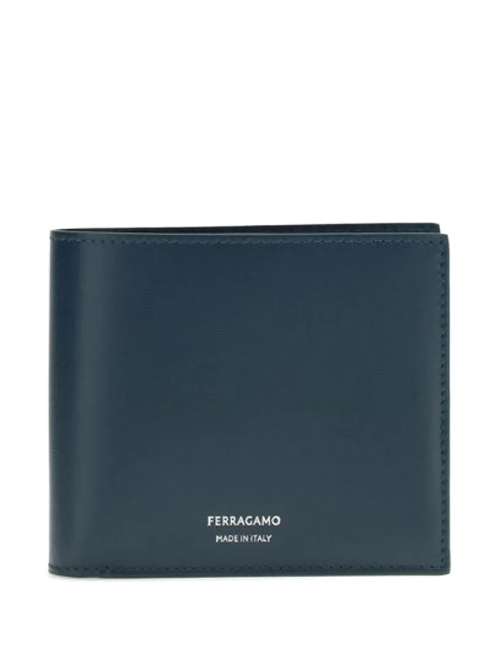Ferragamo leather wallet - Blu