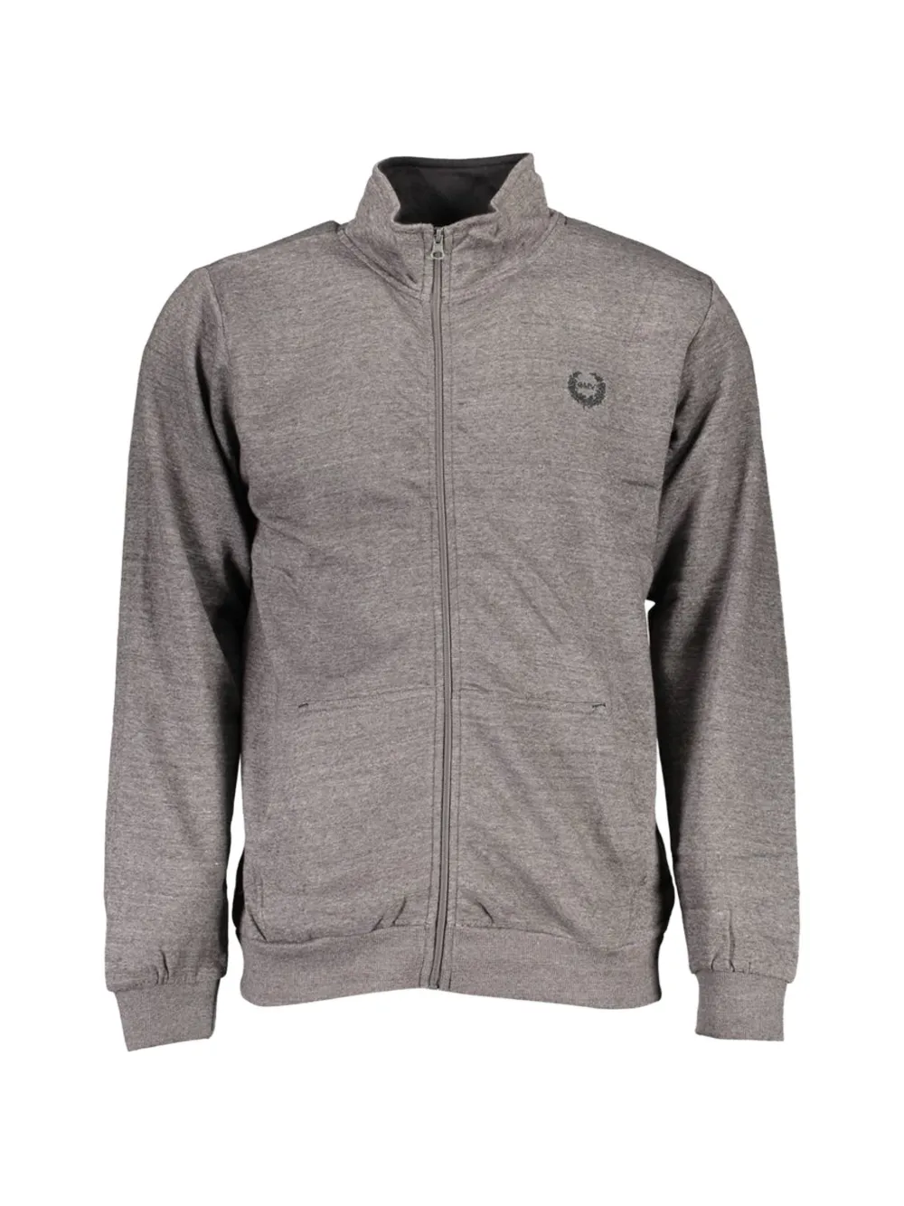 Gian Marco Venturi Vintage logo-embroidered zip-up sweatshirts - Grau