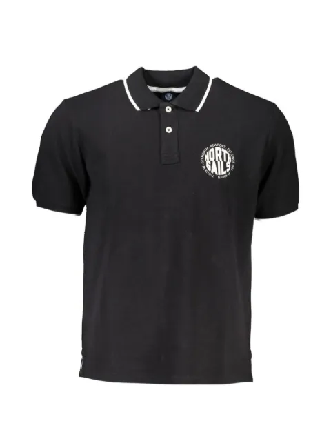 North Sails logo-print polo shirt