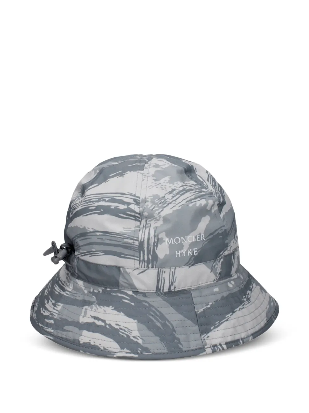 Moncler HYKE camouflage-print bucket hat - Grau