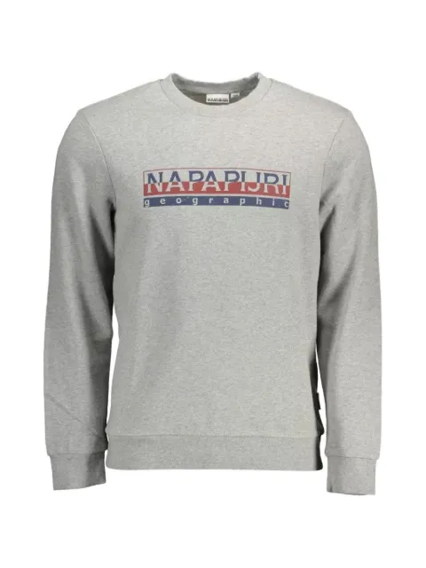 Napapijri logo-print cotton sweater