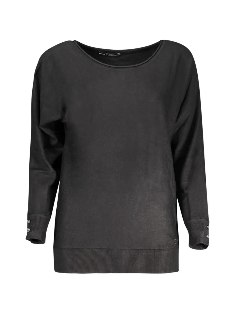 GUESS USA button-cuff sweater - Nero