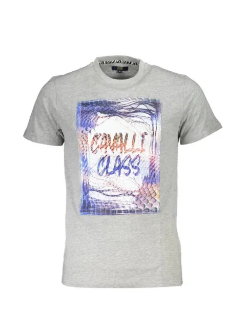 Cavalli Class graphic-print T-shirt