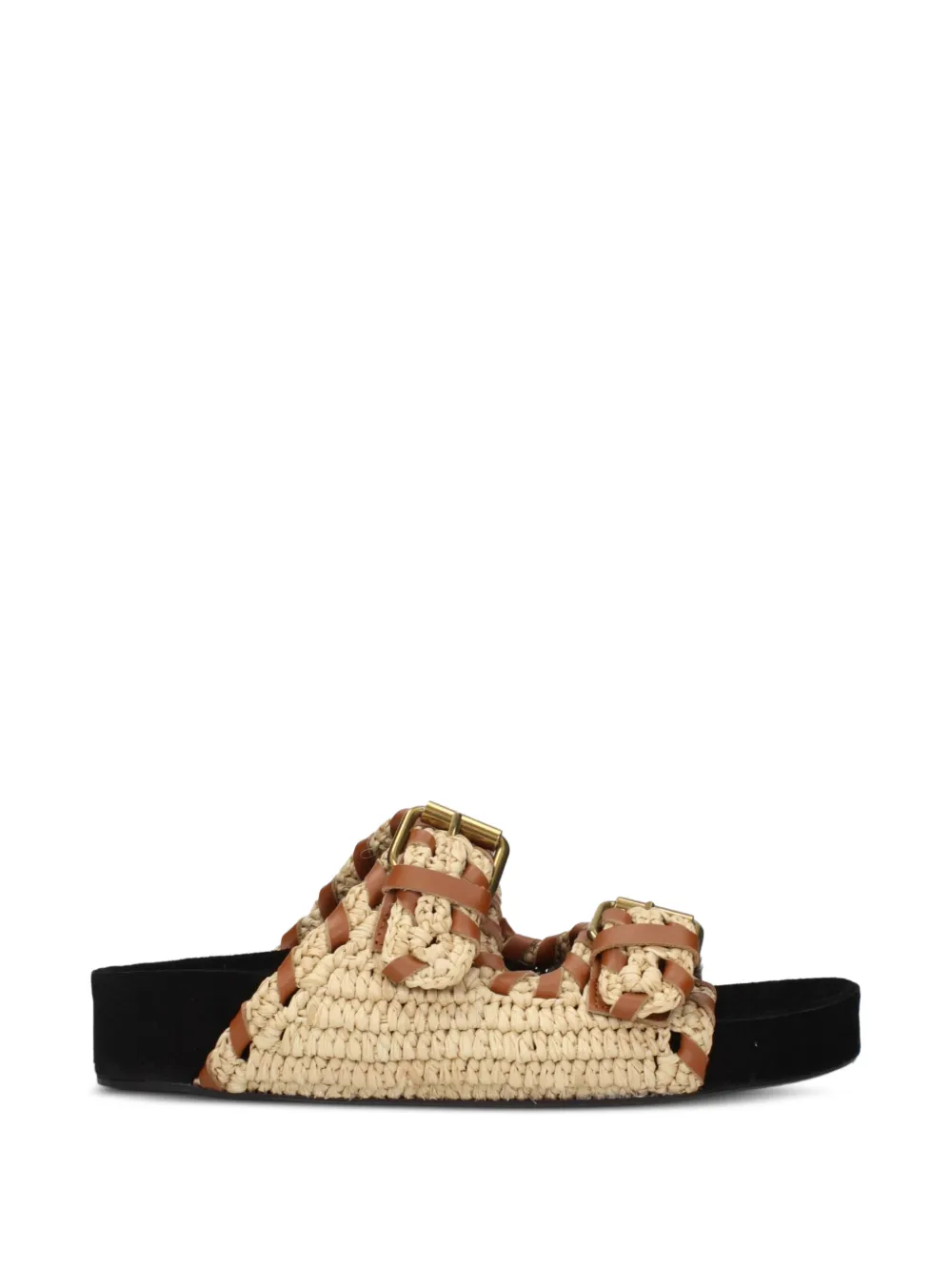 ISABEL MARANT buckled sandals - Nude
