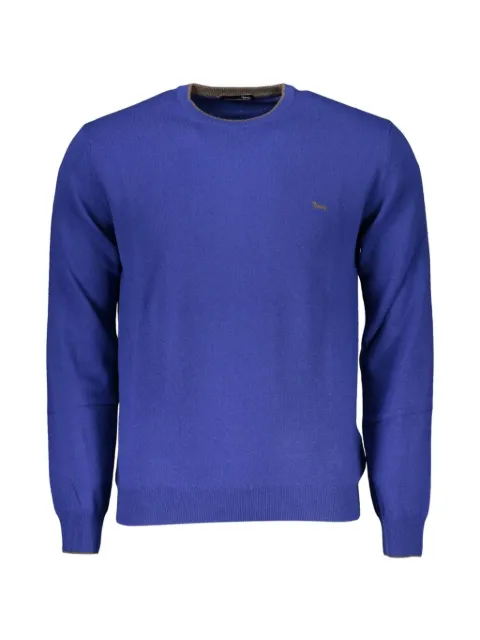 Harmont & Blaine logo-embroidered sweater