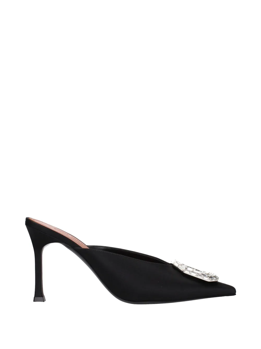 Amina Muaddi Begum crystal-embellished mules - Schwarz