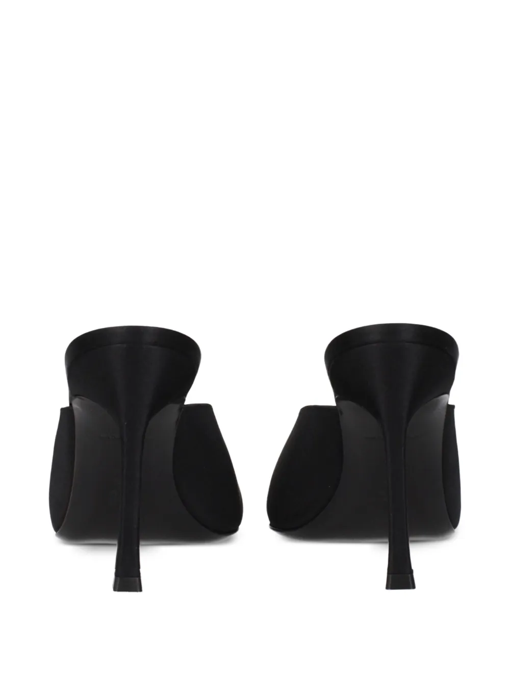 Amina Muaddi Begum crystal-embellished mules Zwart