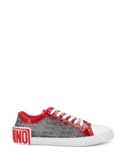 Moschino logo-print low-top sneakers