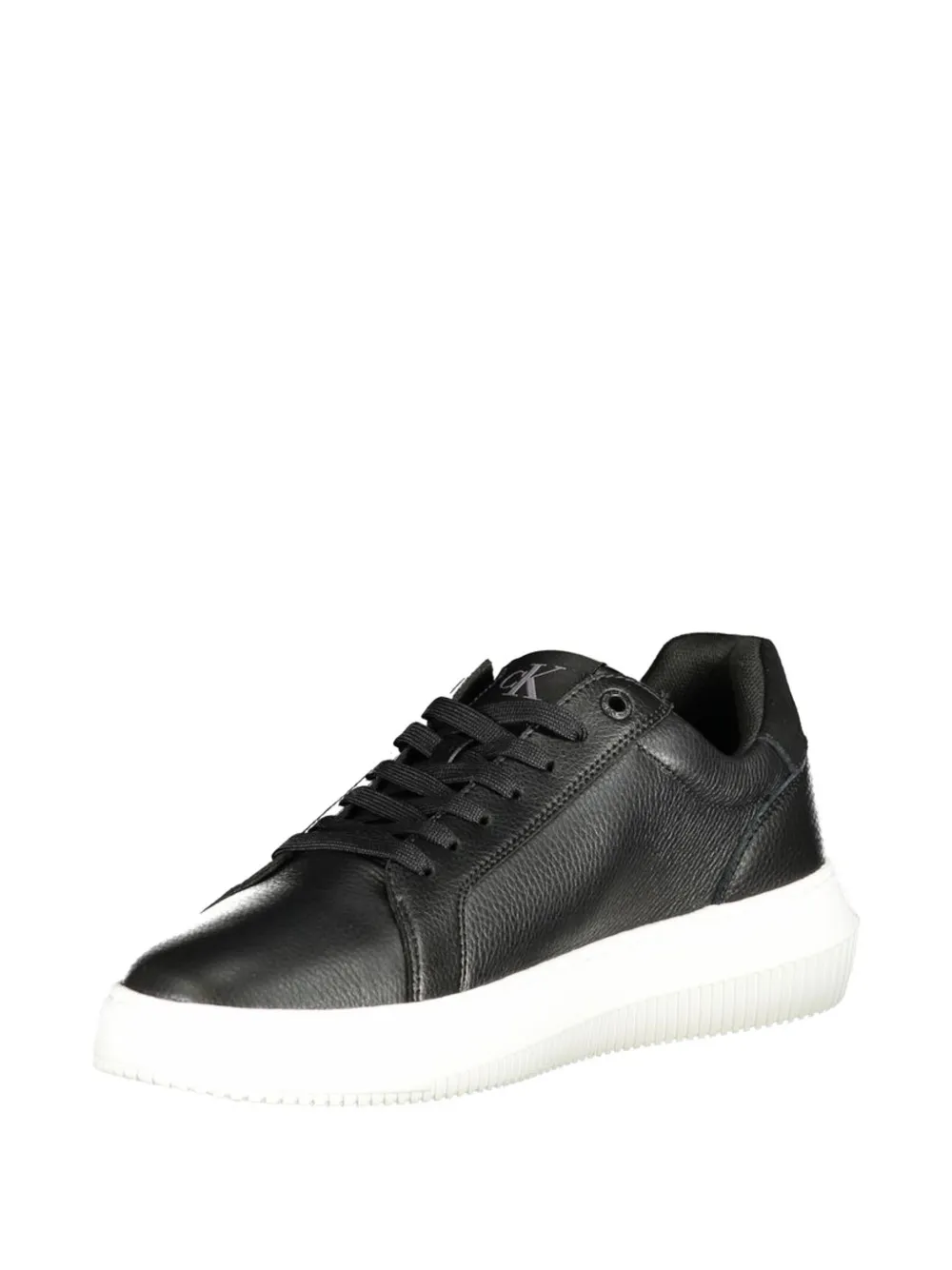 Calvin Klein logo-embossed sneakers Zwart