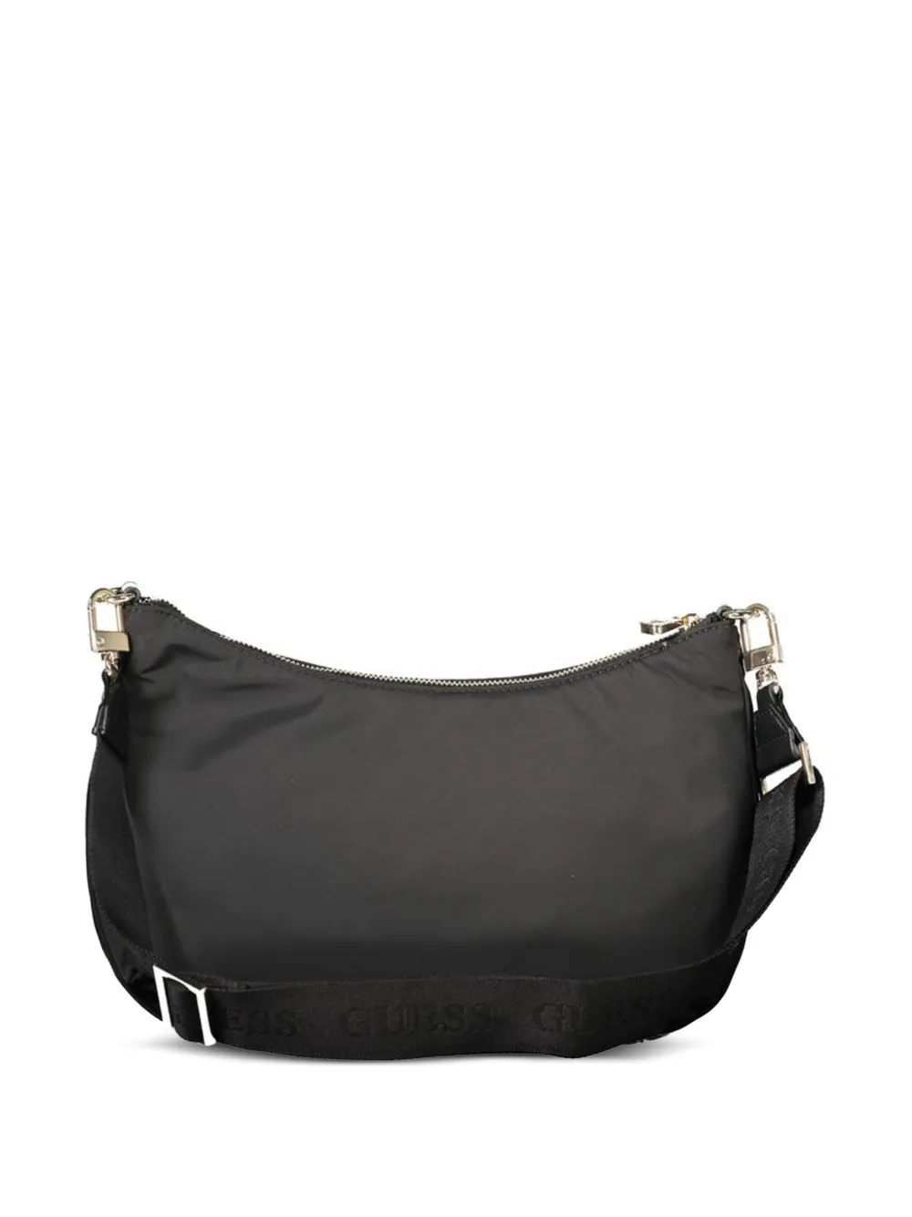 GUESS USA Schoudertas met logoplakkaat Zwart