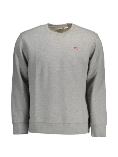 Levi's logo-patch crew-neck sweater