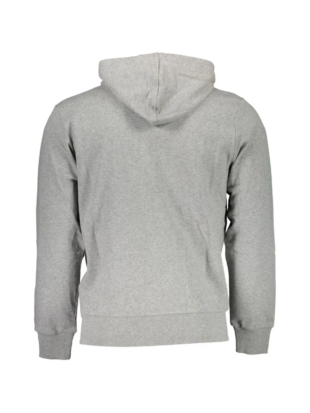 La Martina Katoenen hoodie met rits Grijs