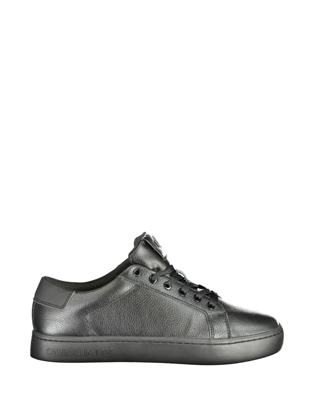 Calvin Klein Jeans grained-leather sneakers - Nero