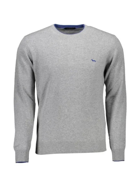 Harmont & Blaine logo-embroidered cotton sweater