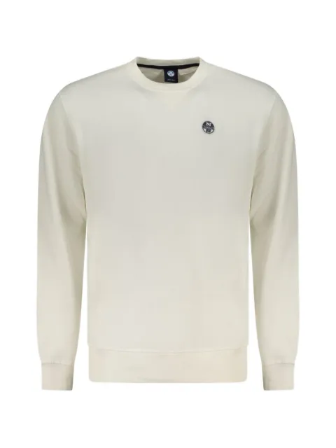 North Sails logo-patch crew-neck sweatshirt